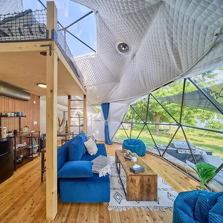 Glamping Роскошный шатер Слапы
