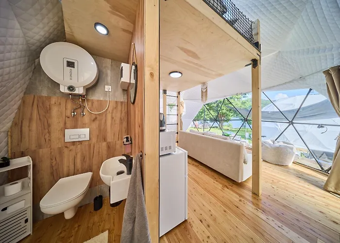 Luxussátor Glamping