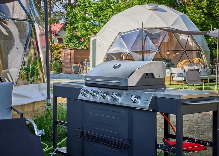 Luxussátor Glamping