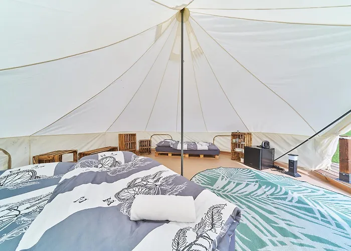 Luxussátor Glamping Slapy
