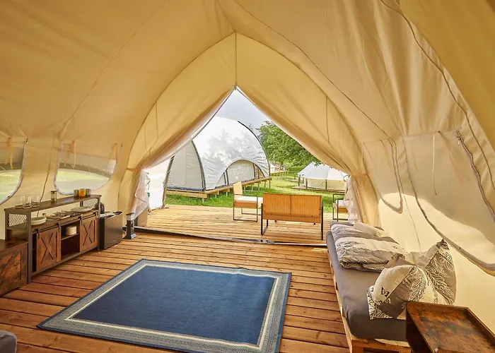 Роскошный шатер Glamping *