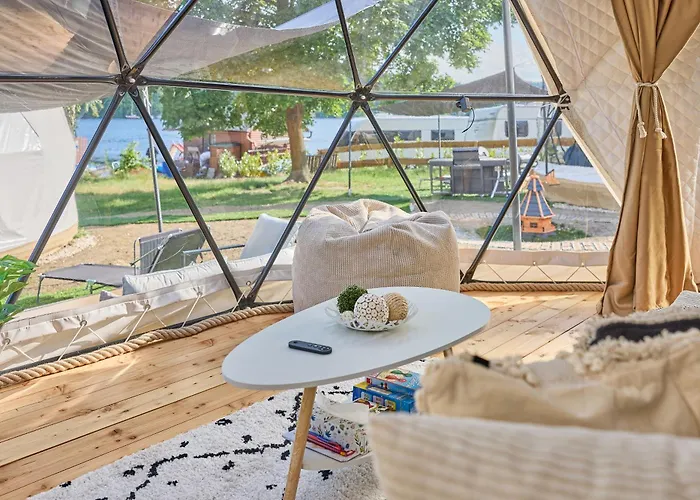Glamping Роскошный шатер Слапы